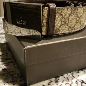 Authentic Gucci Men's Belt